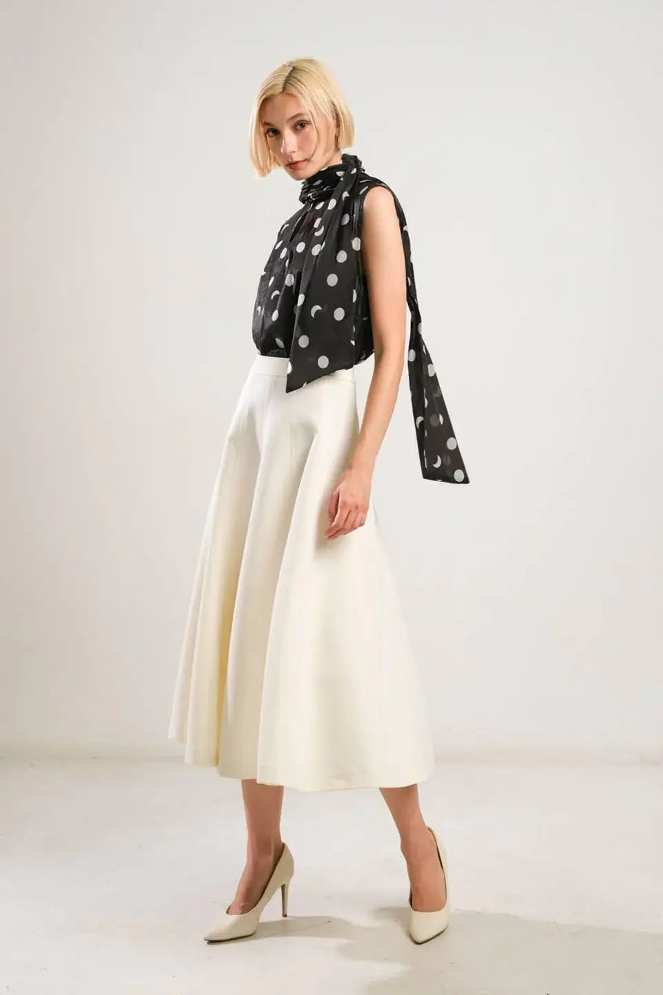 DELICATE TOUCH WOVEN SKIRT - Flying Tomato - Flyclothing LLC