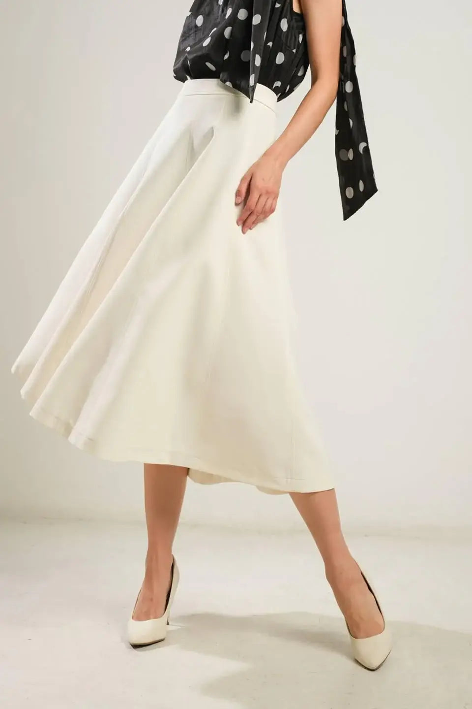 DELICATE TOUCH WOVEN SKIRT - Flying Tomato - Flyclothing LLC