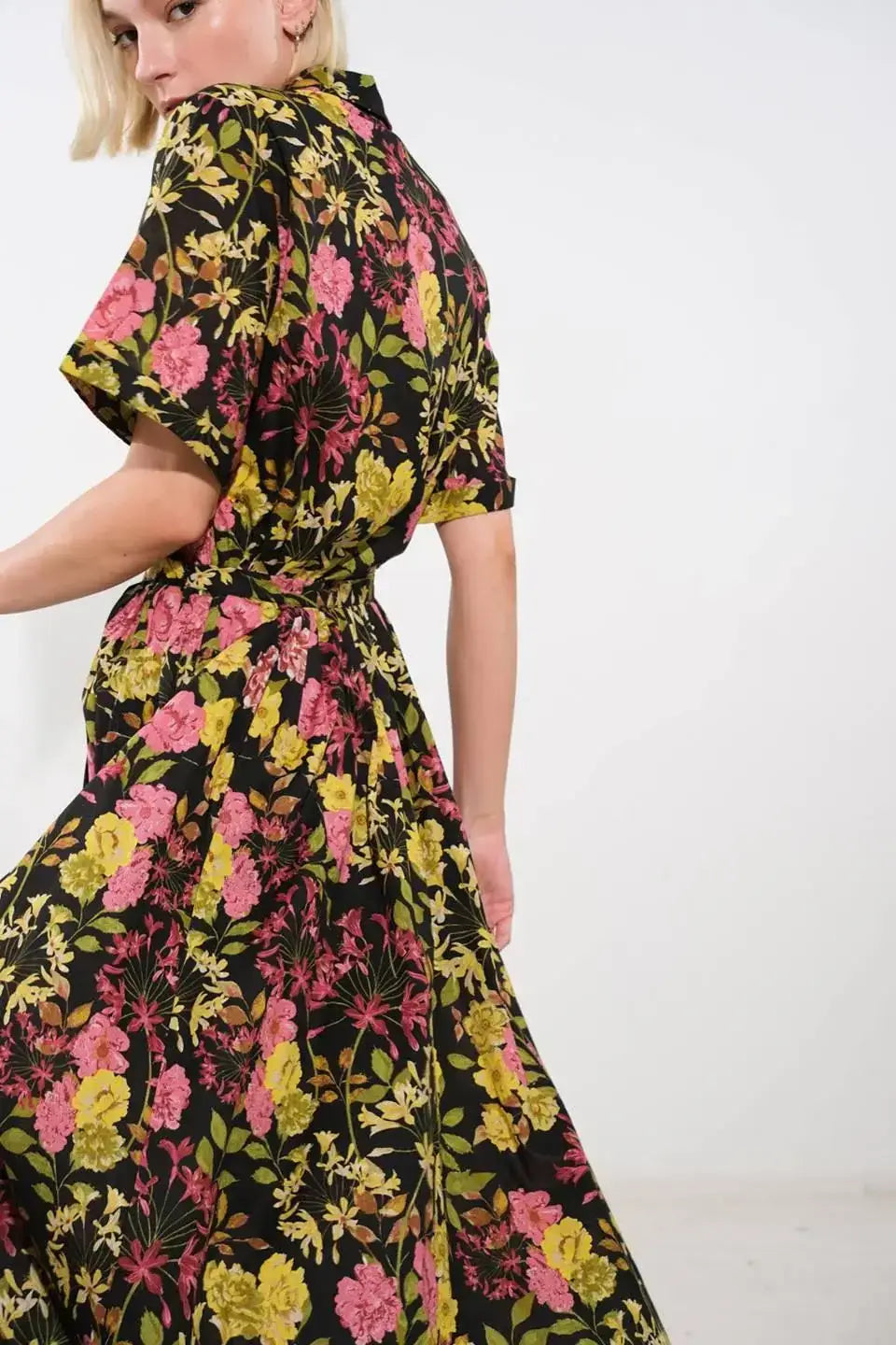 LOVE YOU MORE WOVEN MIDI SKIRT - Flying Tomato - Flyclothing LLC