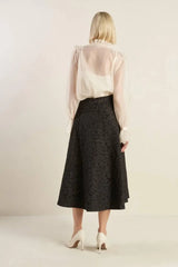 FOREVER DAYDREAMING WOVEN MIDI SKIRT - Flying Tomato - Flyclothing LLC