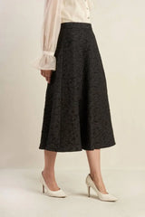 FOREVER DAYDREAMING WOVEN MIDI SKIRT - Flying Tomato - Flyclothing LLC