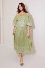 THE MORE THE MERRIER WOVEN FULL MIDI SKIRT - Flying Tomato - Flyclothing LLC