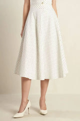 WALK WITH ME WOVEN MIDI SKIRT - Flying Tomato - Flyclothing LLC