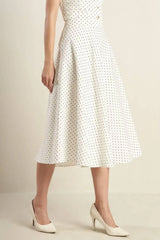 WALK WITH ME WOVEN MIDI SKIRT - Flying Tomato - Flyclothing LLC