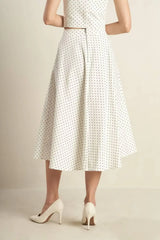 WALK WITH ME WOVEN MIDI SKIRT - Flying Tomato - Flyclothing LLC