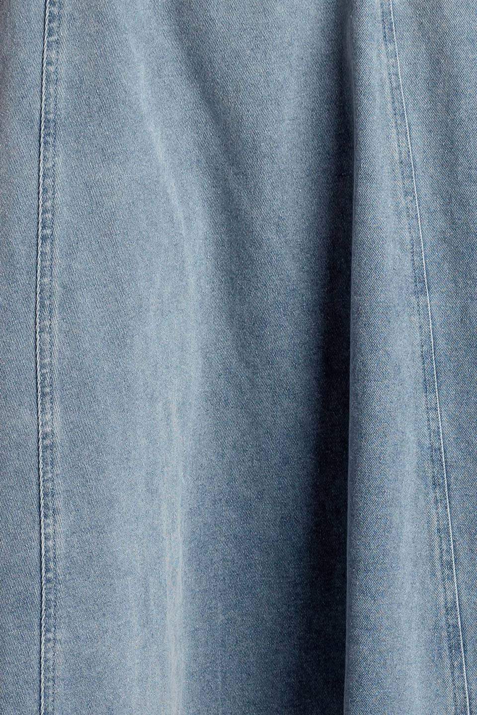 AT FIRST GLANCE DENIM MIDI SKIRT - Flying Tomato - Flyclothing LLC