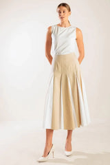 THE SWEETEST THING WOVEN MIDI SKIRT - Flying Tomato - Flyclothing LLC