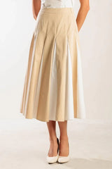 THE SWEETEST THING WOVEN MIDI SKIRT - Flying Tomato - Flyclothing LLC