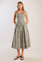 SOMETHING SPECIAL WOVEN MIDI FULL SKIRT - Flying Tomato - Flyclothing LLC