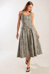 SOMETHING SPECIAL WOVEN MIDI FULL SKIRT - Flying Tomato - Flyclothing LLC
