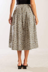 SOMETHING SPECIAL WOVEN MIDI FULL SKIRT - Flying Tomato - Flyclothing LLC