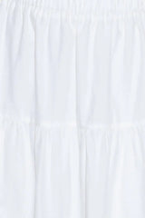 SLOW DOWN IN WHITE WOVEN MAXI SKIRT - Flying Tomato - Flyclothing LLC