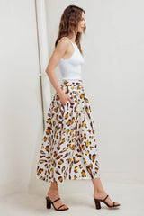CITY JUNGLE WOVEN FULL SKIRT - Flying Tomato - Flyclothing LLC