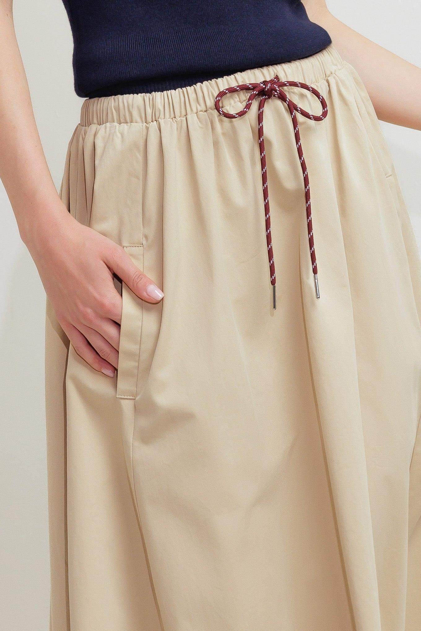 WEEKEND PARISIAN WOVEN MIDI SKIRT - Flying Tomato - Flyclothing LLC