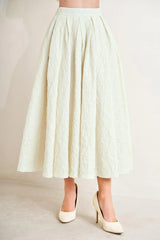 GRAND ENTRANCE WOVEN FULL SKIRT - Flying Tomato - Flyclothing LLC