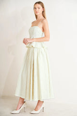 GRAND ENTRANCE WOVEN FULL SKIRT - Flying Tomato - Flyclothing LLC