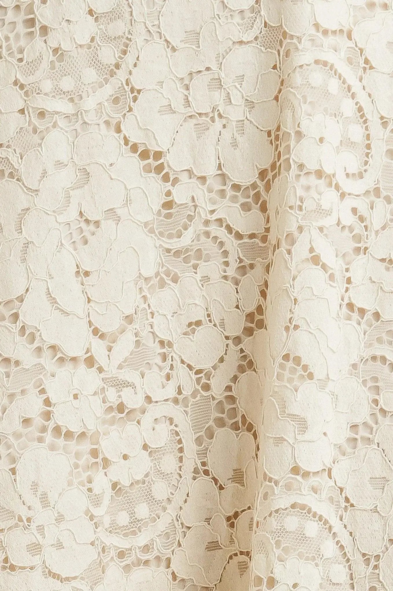 PURELY ROMANTIC WOVEN LACE MIDI SKIRT - Flying Tomato - Flyclothing LLC