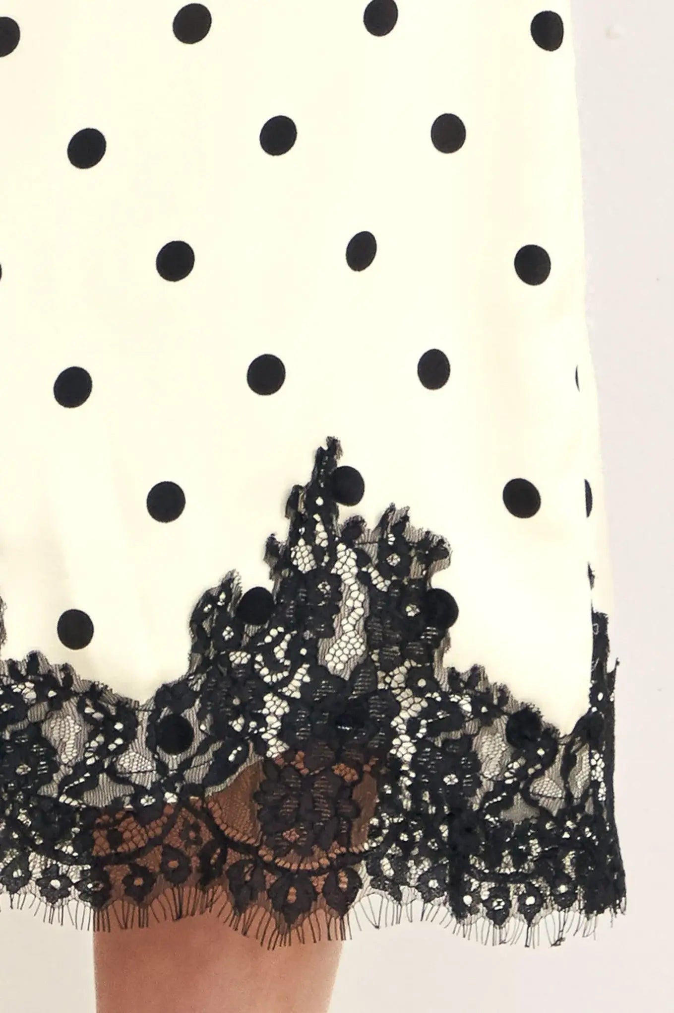 PARIS POLKA WOVEN MIDI PENCIL SKIRT - Flying Tomato - Flyclothing LLC