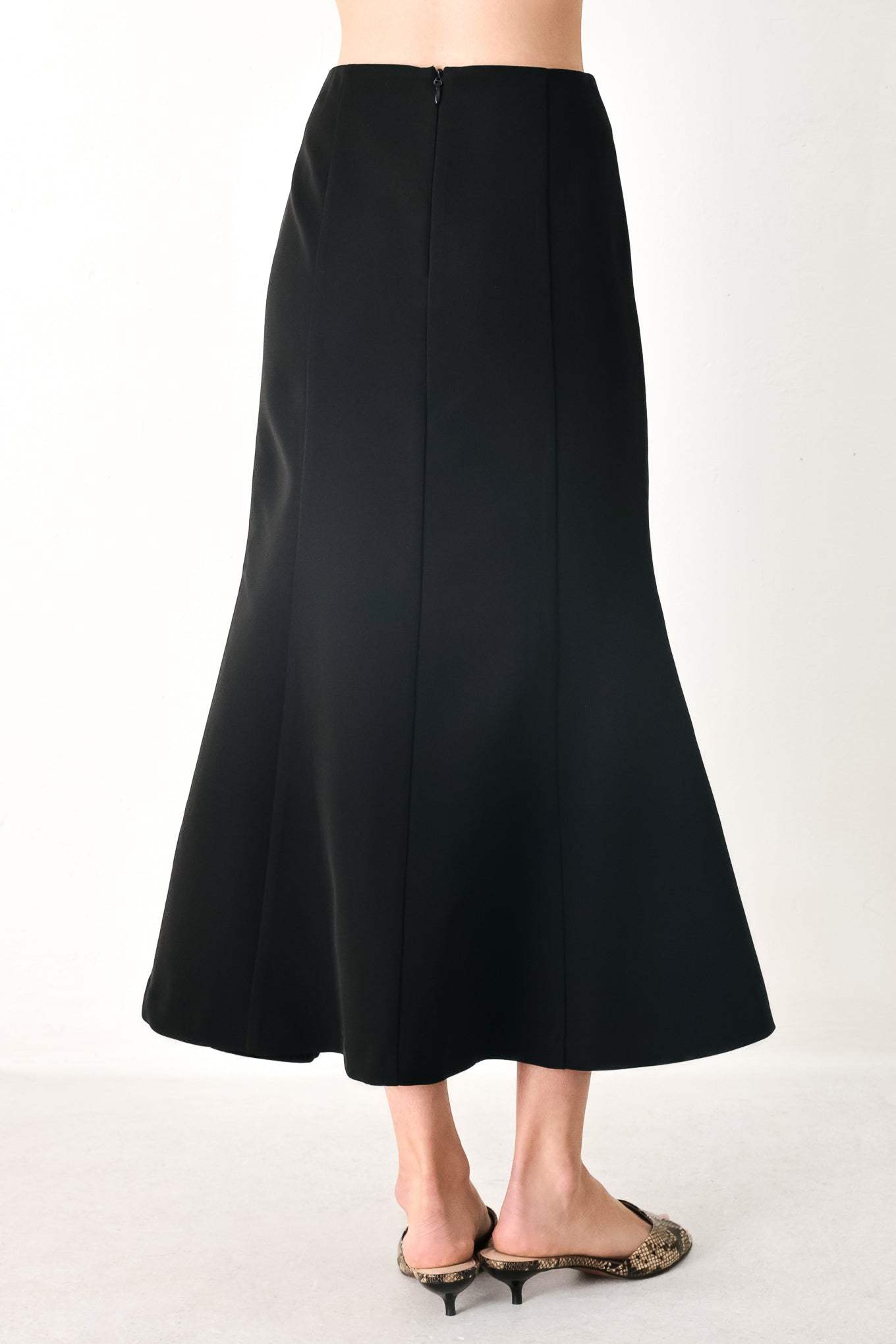 EVERYDAY PERFECTION WOVEN MIDI SKIRT - Flying Tomato - Flyclothing LLC