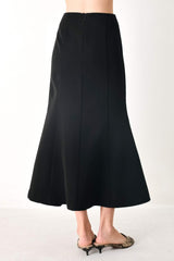EVERYDAY PERFECTION WOVEN MIDI SKIRT - Flying Tomato - Flyclothing LLC