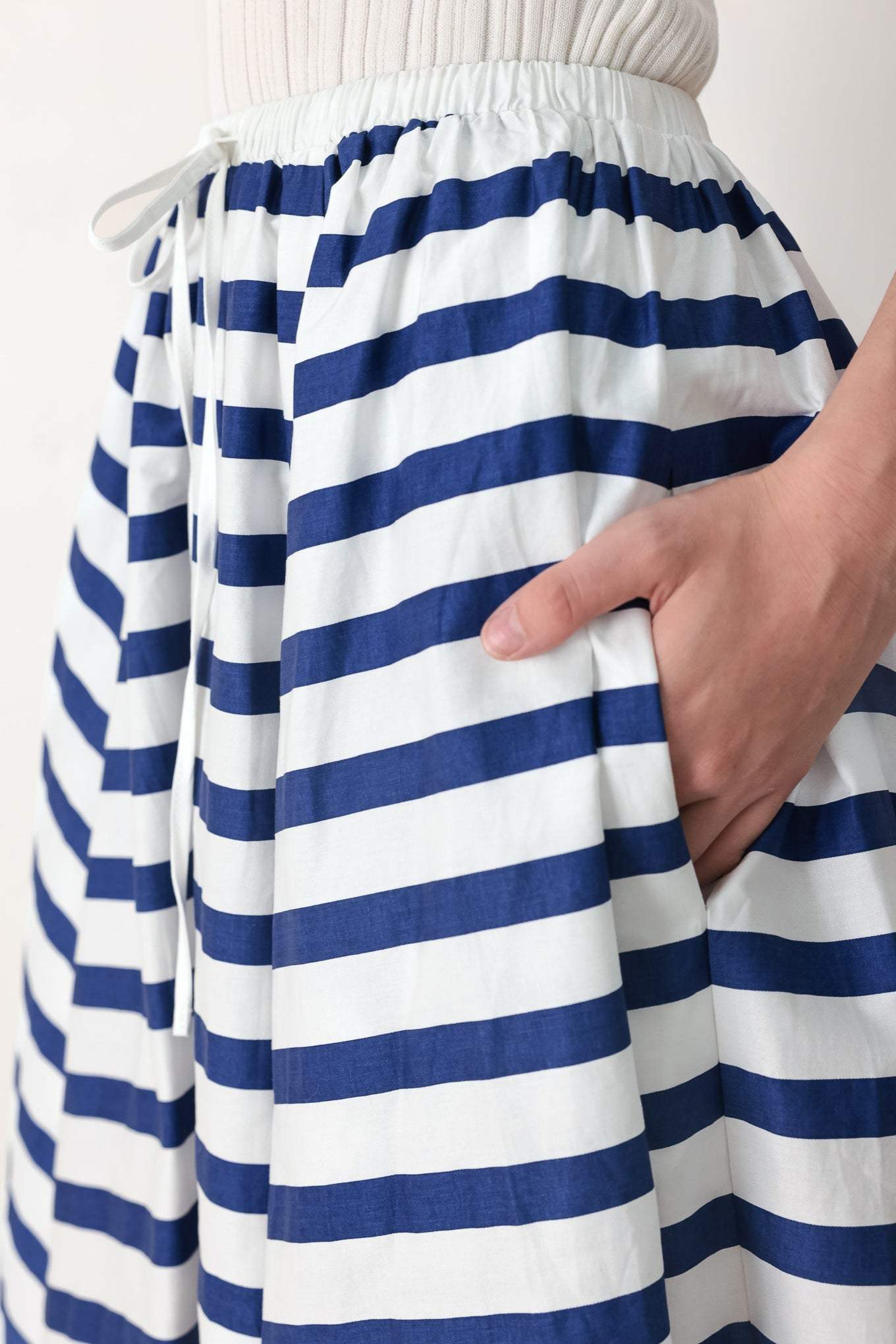 NAUTICAL NIGHTS WOVEN FULL SKIRT - Flying Tomato - Flyclothing LLC