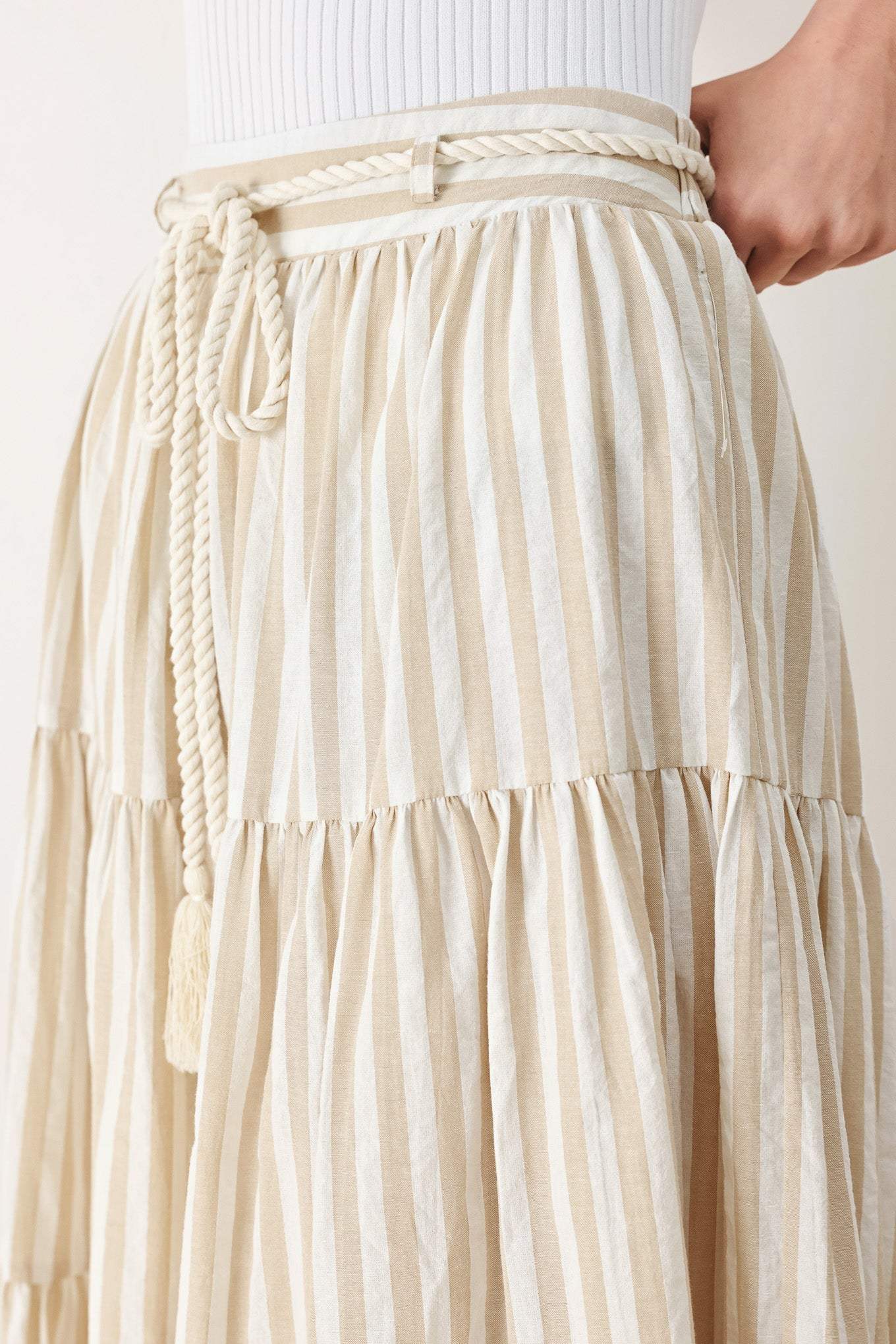 HAMPTONS WEEKEND WOVEN MAXI SKIRT - Flying Tomato - Flyclothing LLC