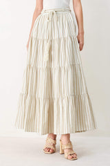 HAMPTONS WEEKEND WOVEN MAXI SKIRT - Flying Tomato - Flyclothing LLC