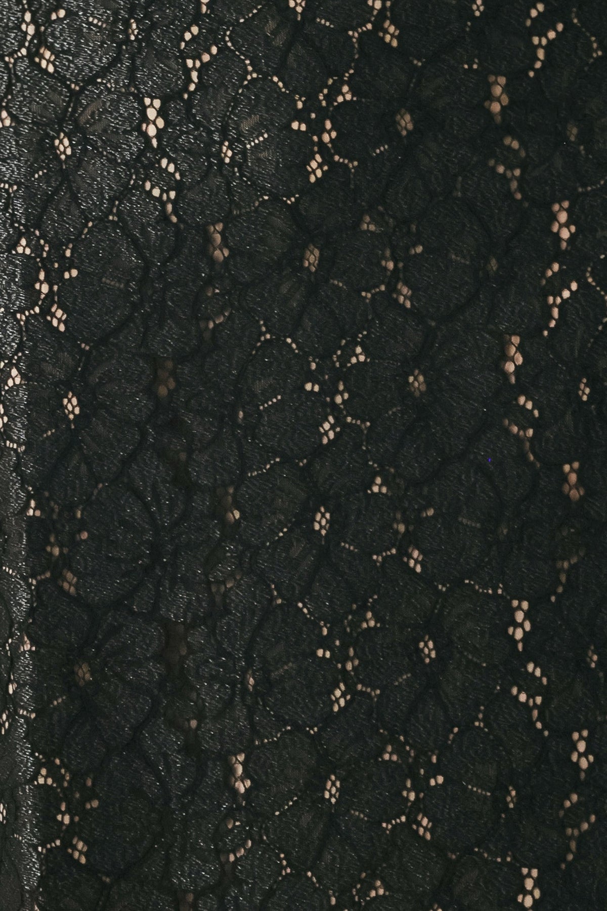 NOIR LACE AFFAIR BLACK/NUDE LACE PENCIL SKIRT - Flying Tomato - Flyclothing LLC