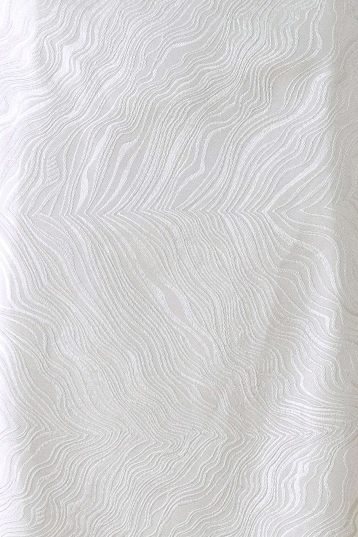 IVORY TEXTURE WHITE WOVEN PENCIL SKIRT - Flying Tomato - Flyclothing LLC