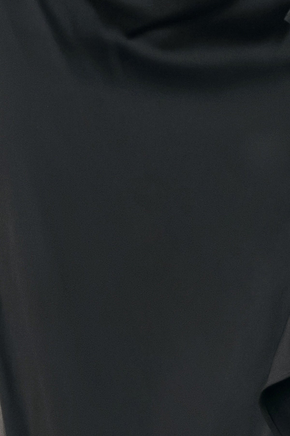 NOIR CASCADE BLACK ASYMMETRICAL RUFFLE MIDI SKIRT - Flying Tomato - Flyclothing LLC