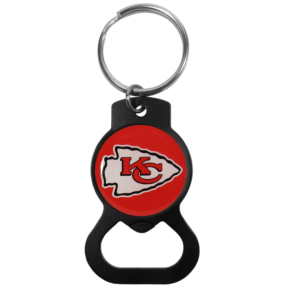 Kansas City Chiefs Bottle Opener Key Chain Black - Kansas City Chiefs - Flyclothing LLC