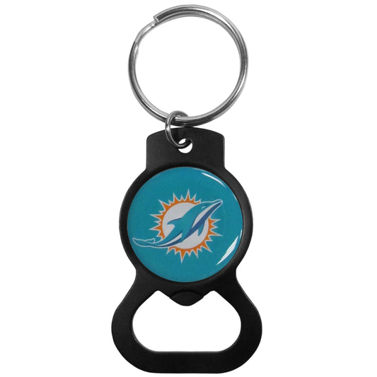 Miami Dolphins Bottle Opener Key Chain Black - Miami Dolphins - Flyclothing LLC