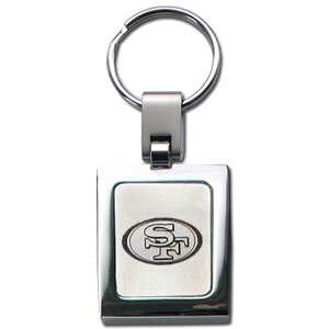 San Francisco 49ers Etched Key Chain - San Francisco 49ers - Flyclothing LLC