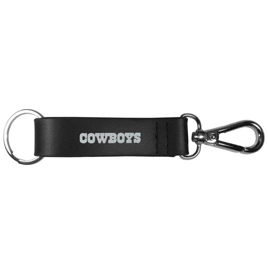 Dallas Cowboys Black Strap Key Chain - Dallas Cowboys - Flyclothing LLC