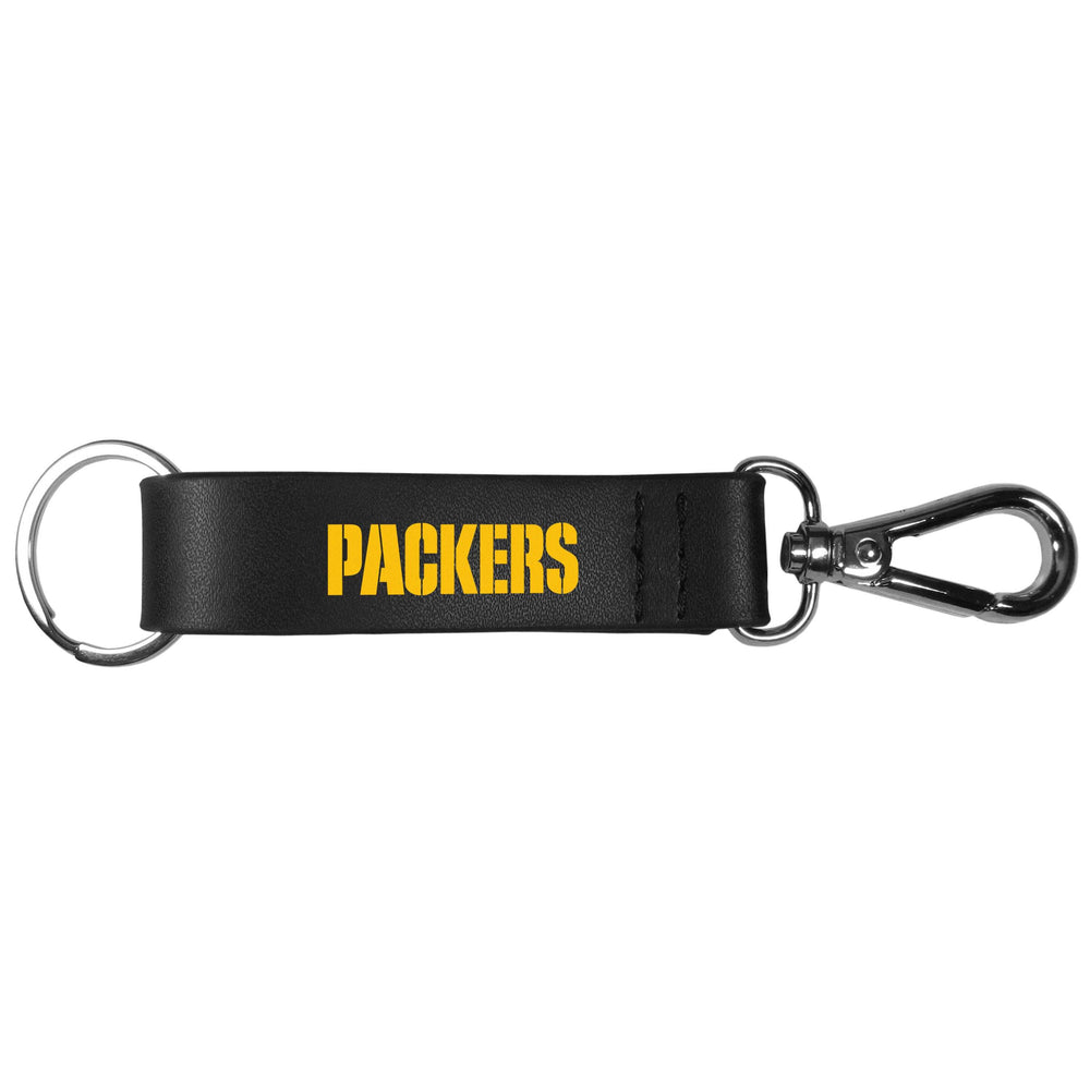 Green Bay Packers Black Strap Key Chain - Green Bay Packers - Flyclothing LLC