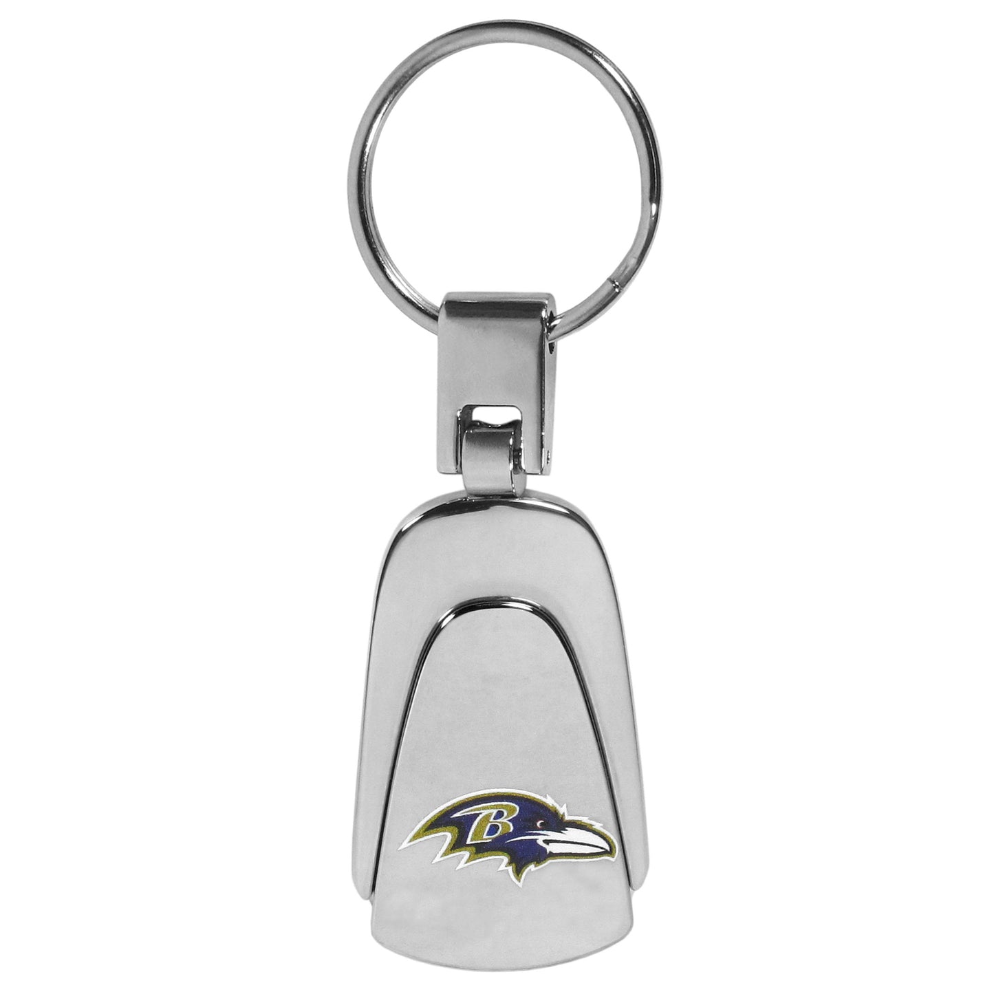 Baltimore Ravens Steel Teardop Key Chain