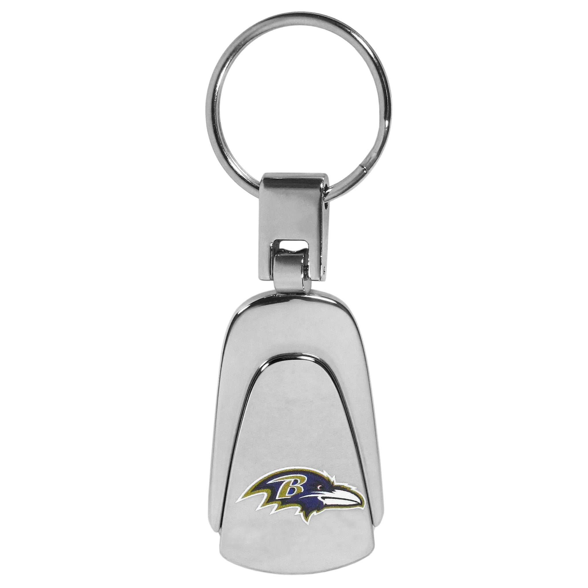 Baltimore Ravens Steel Teardop Key Chain