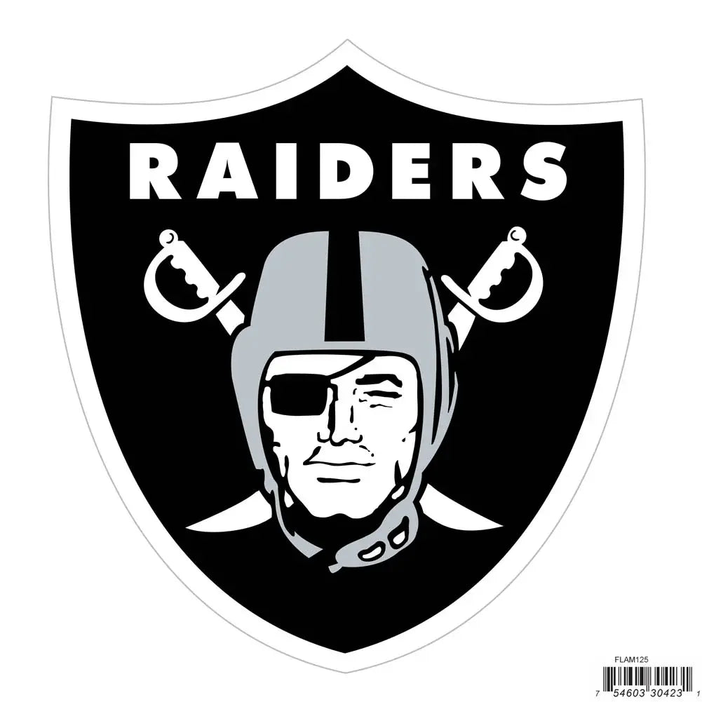 Las Vegas Raiders 8 inch Logo Magnets - Las Vegas Raiders - Flyclothing LLC