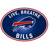 Buffalo Bills Live-Breath Auto Decal - Buffalo Bills