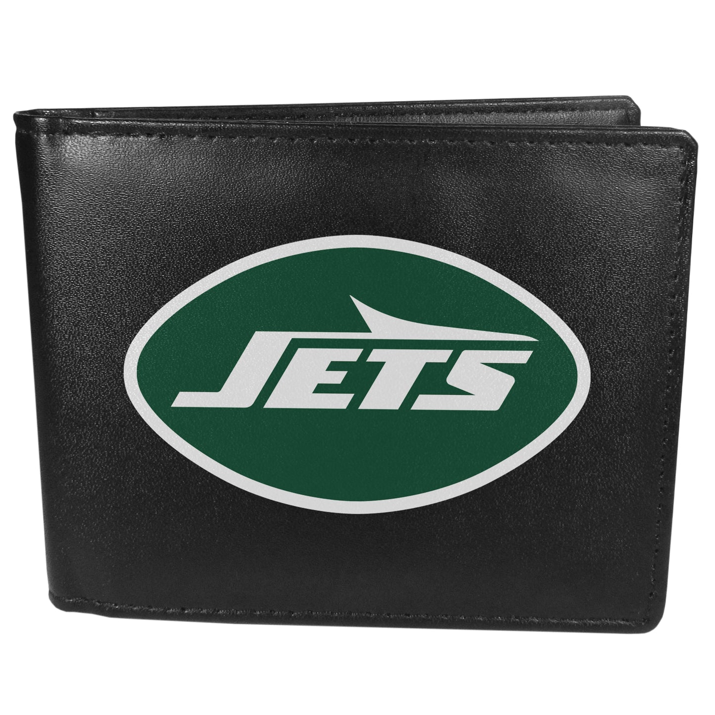 New York Jets Leather Bi-fold Wallet, Large Logo
