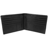 Michigan St. Spartans Leather Bi-fold Wallet & Black Money Clip
