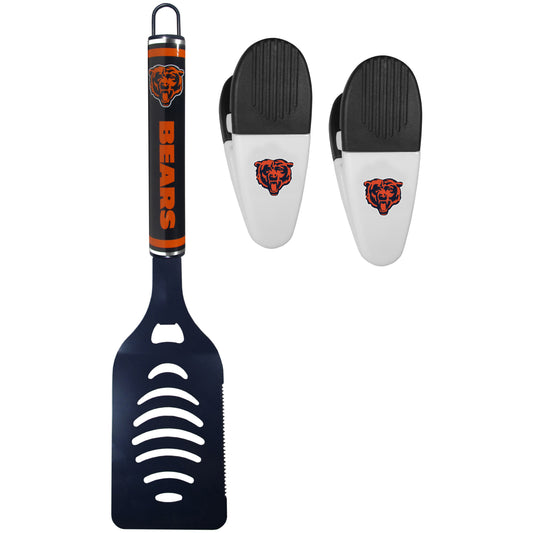 Chicago Bears Logo Spatula/Chip Clips