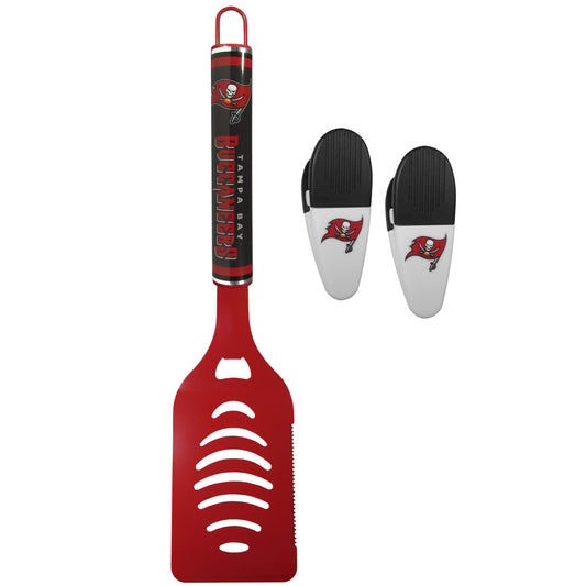 Tampa Bay Buccaneers Logo Spatula/Chip Clips
