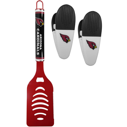Arizona Cardinals Logo Spatula/Chip Clips