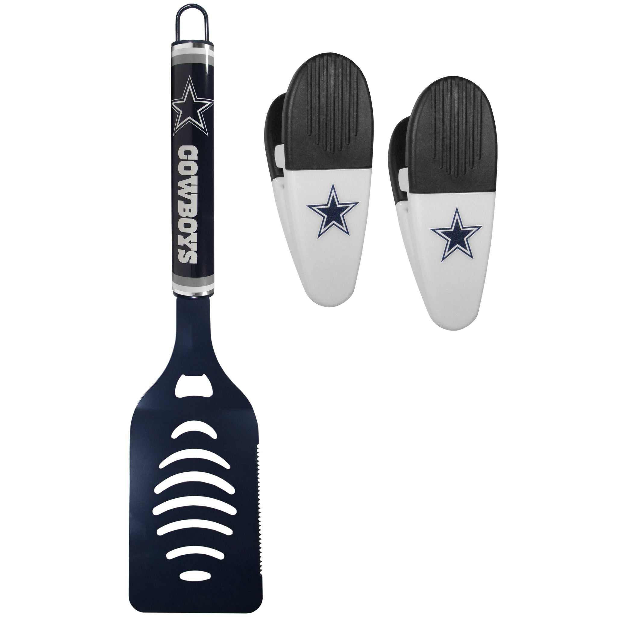 Dallas Cowboys Logo Spatula/Chip Clips - Dallas Cowboys - Flyclothing LLC