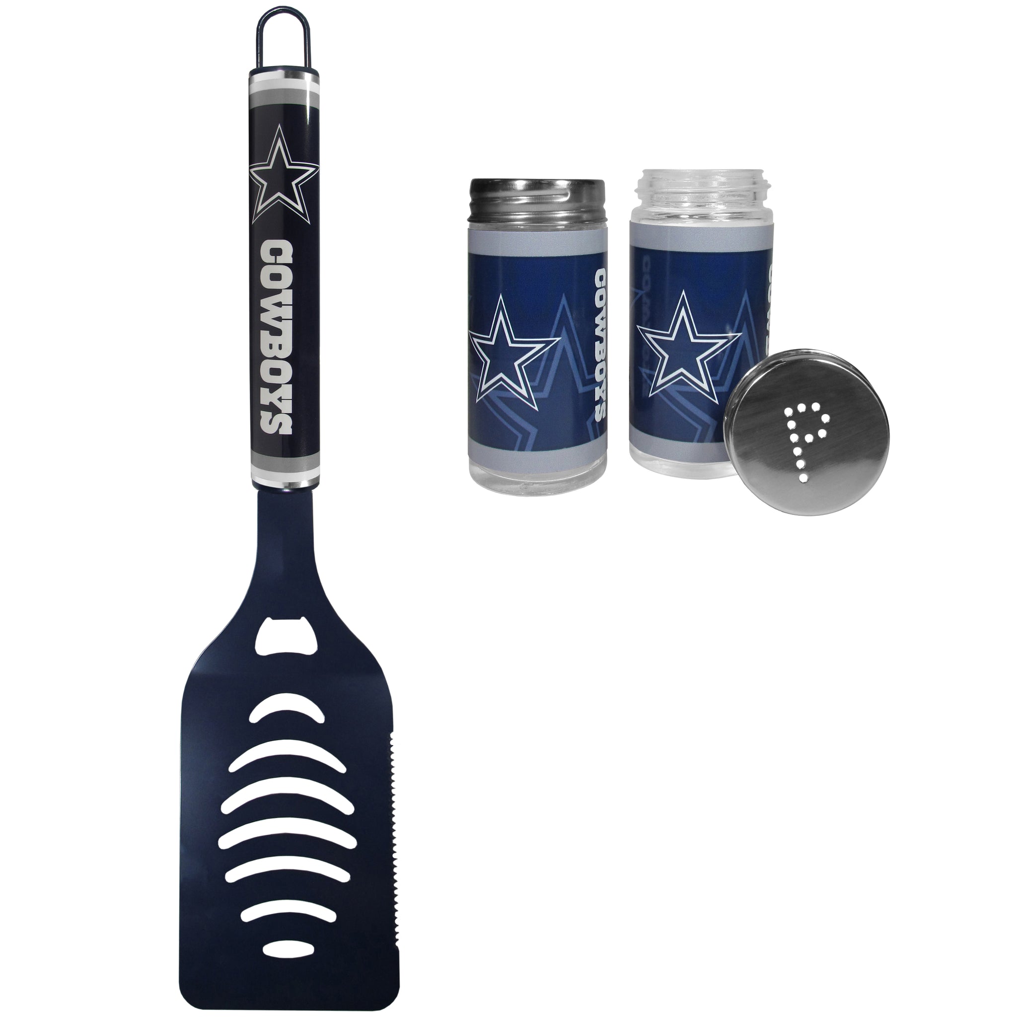 Dallas Cowboys Logo Spatula w/Shakers