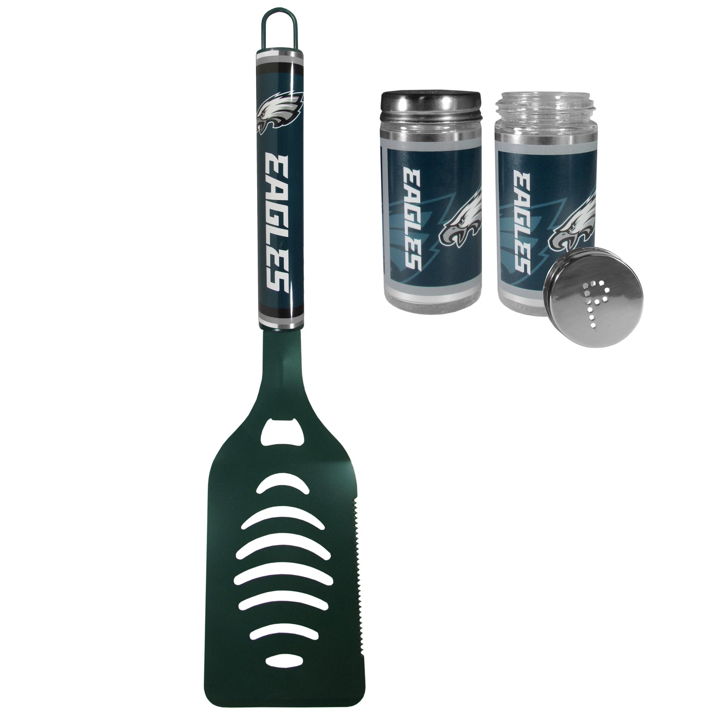 Philadelphia Eagles Logo Spatula w/Shakers