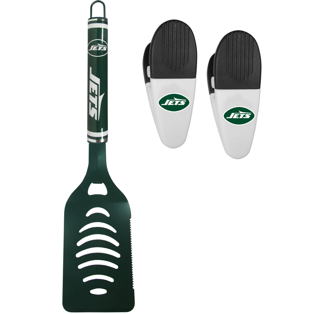 New York Jets Logo Spatula/Chip Clips