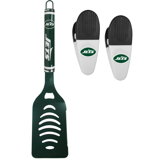 New York Jets Logo Spatula/Chip Clips