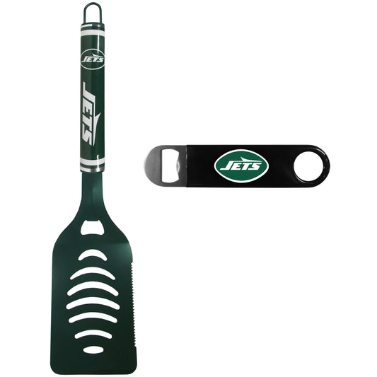 New York Jets Logo Spatula w/Bottle Opener - New York Jets - Flyclothing LLC